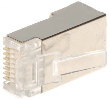 EKRANĒTS MODULĀRAIS SPRAUDNIS RJ45/C6-EKRAN*P100